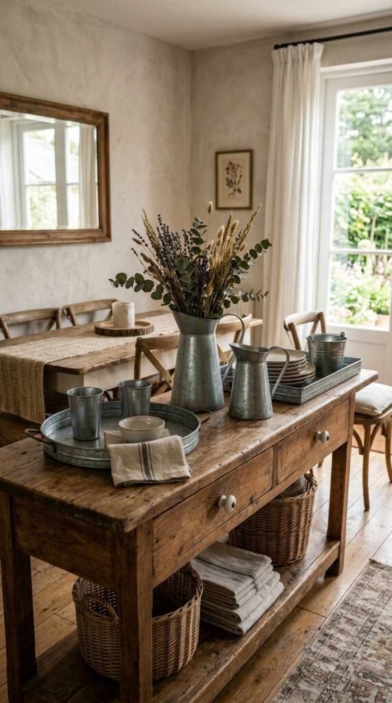 Galvanized Metal Accents