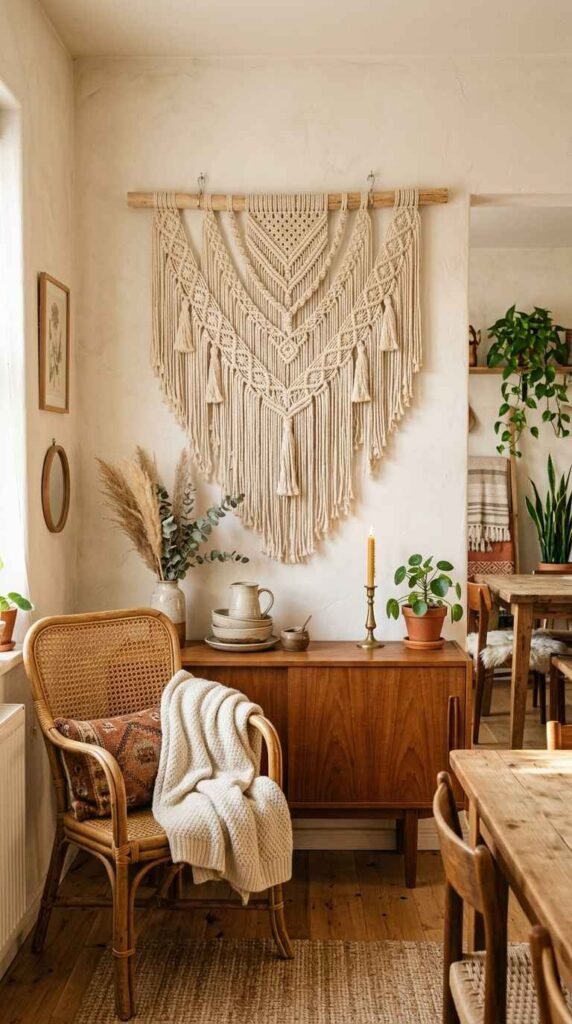 A Woven Wall Hanging