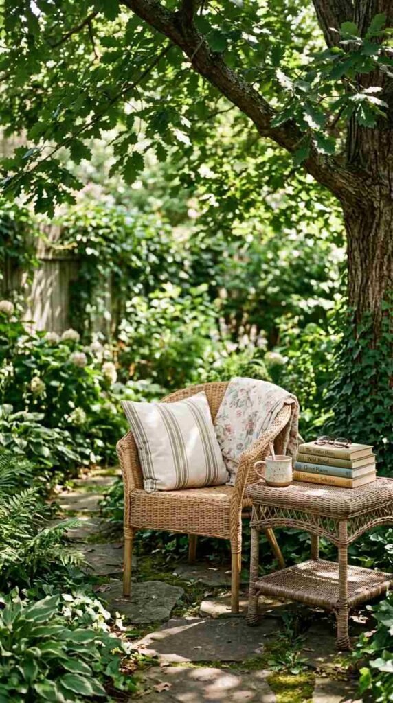 A Shaded Reading Nook