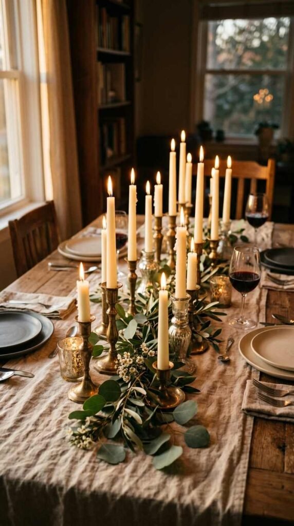 Candle Cluster Centerpiece