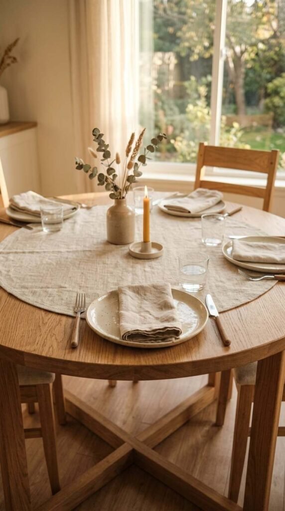 Neutral Table Linens