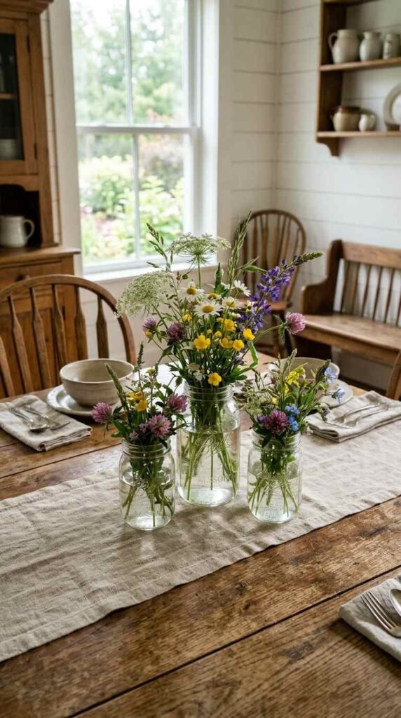  Mason Jar Centerpieces