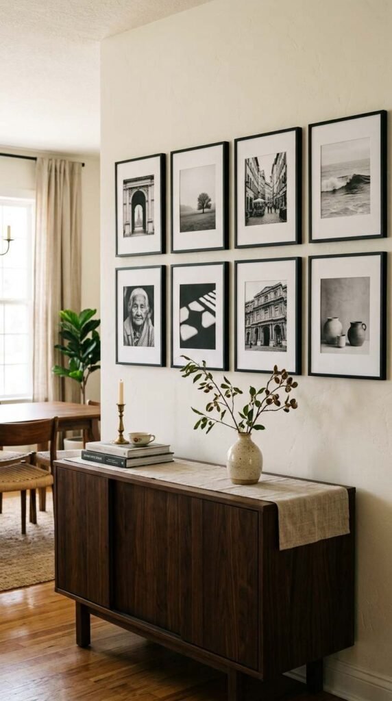 Framed Black and White Photography