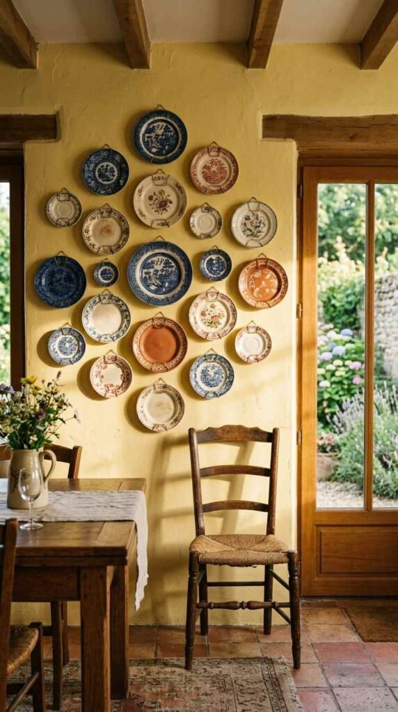 Style a Decorative Plate Wall