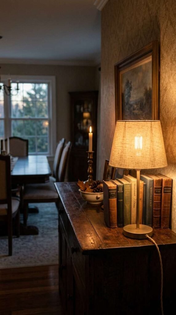 Task Lighting with a Table Lamp