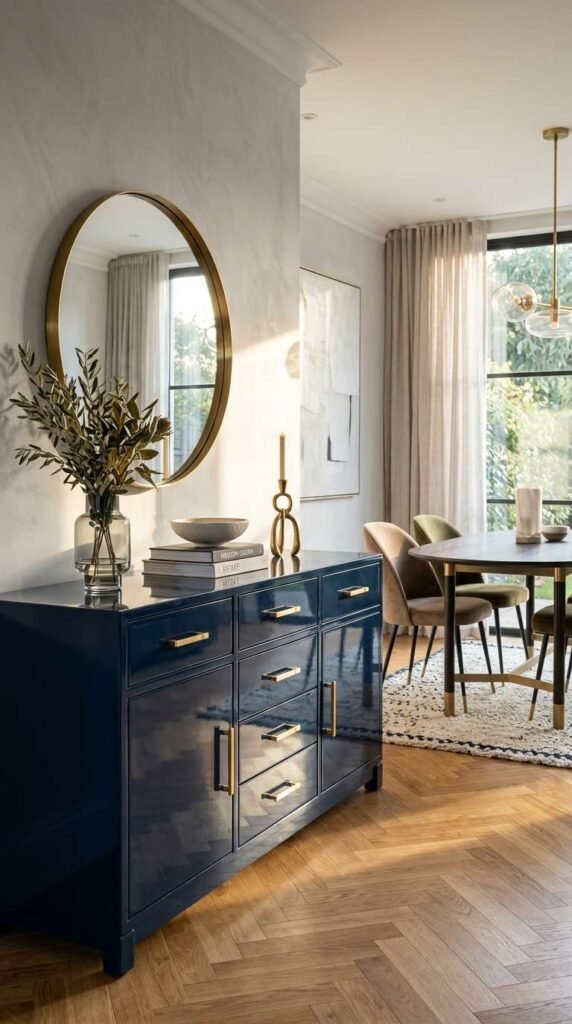 High-Gloss Lacquered Furniture