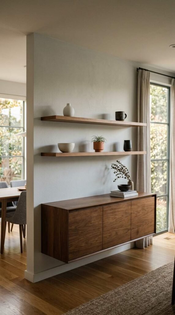 A Floating Shelving System