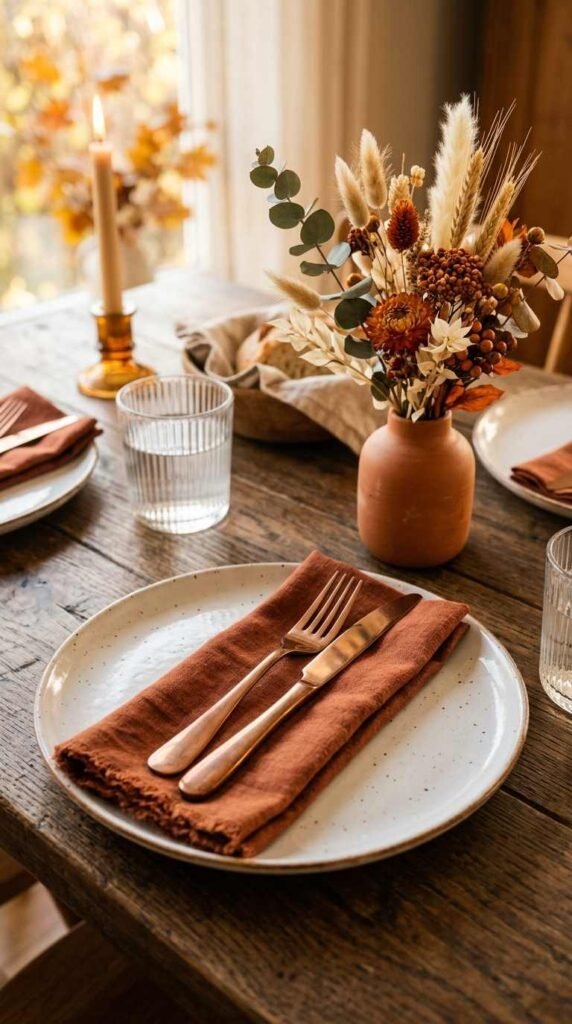Copper and Rust Accents
