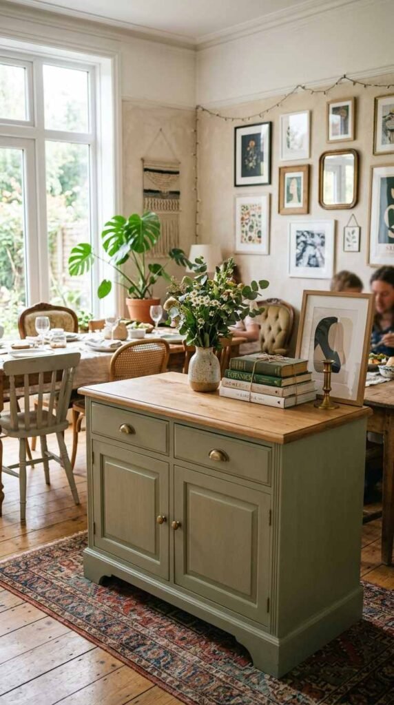 Two-Tone Painted Sideboard Finish