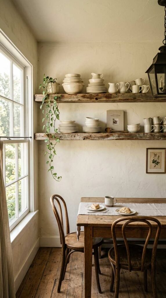 Open Farmhouse Shelving