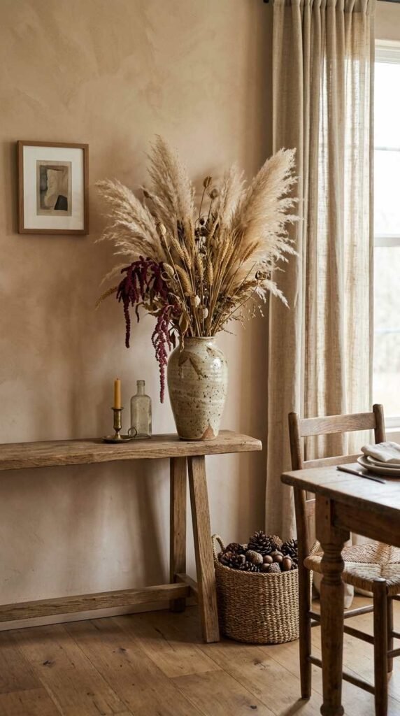 Display Dried Floral Arrangements