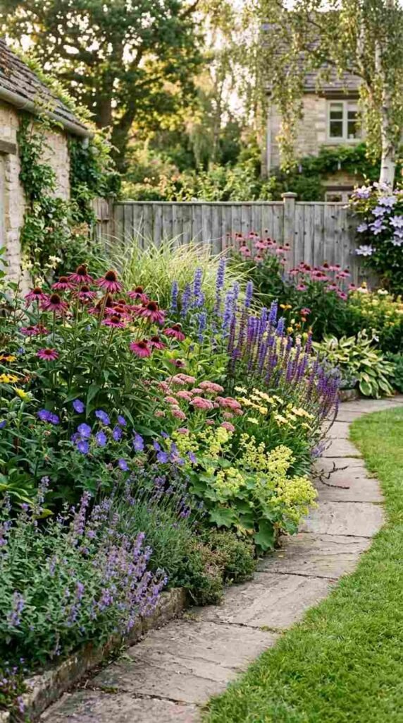 A Layered Perennial Border