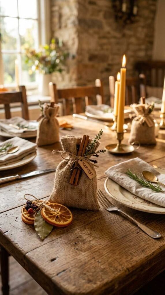 Cinnamon and Clove Sachets