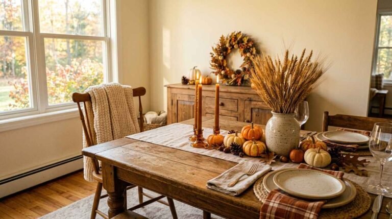 23 Cozy Fall Dining Room Decor Ideas You'll Love