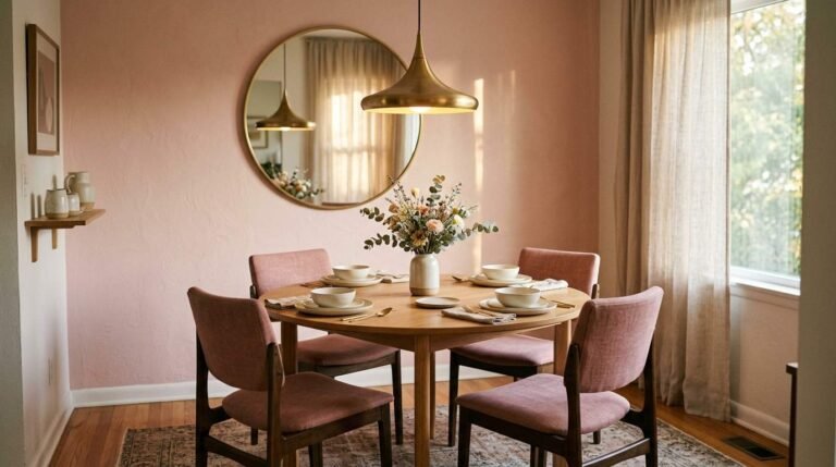 21 Pretty Pink Dining Room Decor Ideas to Try This Year
