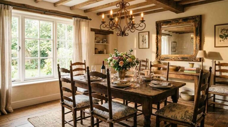 22 Charming French Country Dining Room Decor Ideas to Try