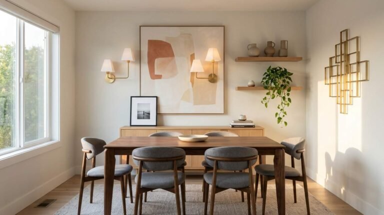24 Modern Dining Room Wall Decor Ideas You'll Love