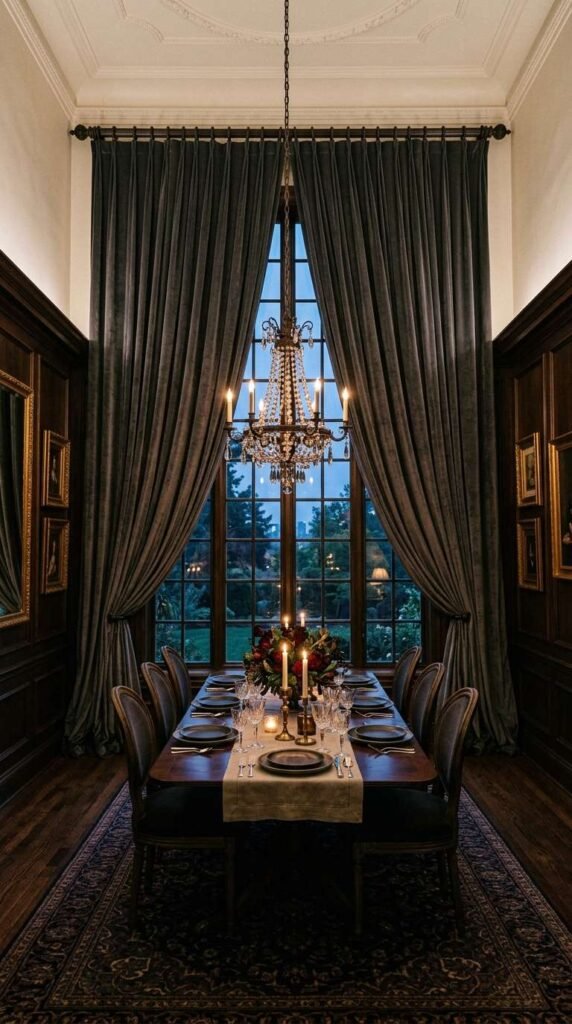 Floor-to-Ceiling Drapery