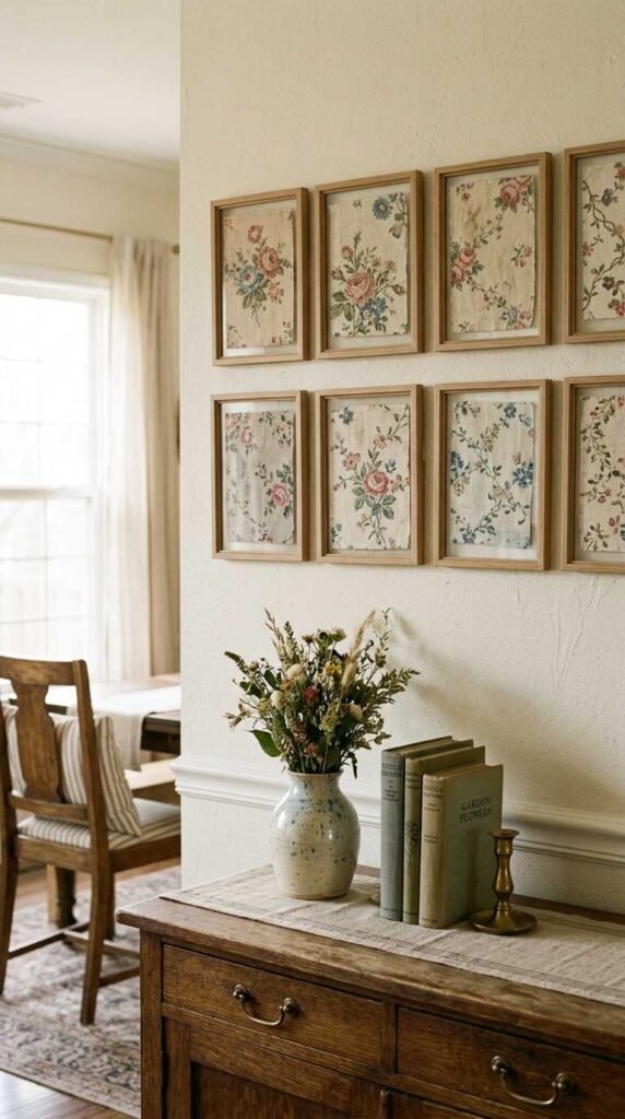 Framed Fabric Swatches