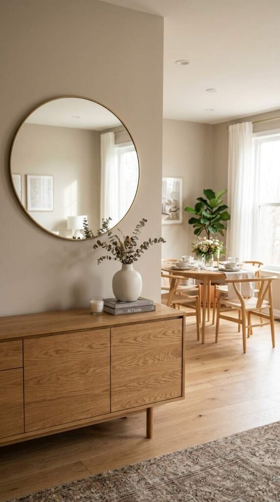 Round Table Wall Art Pairing
