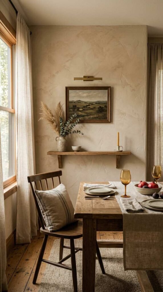 Textured Plaster Wall Finish