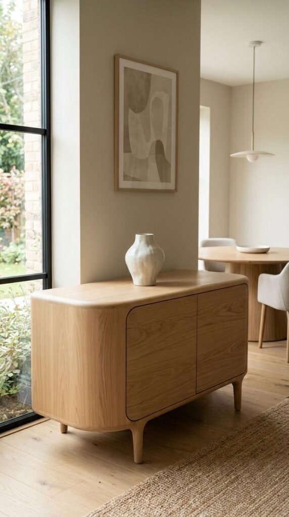 Curved and Rounded Sideboard Silhouettes