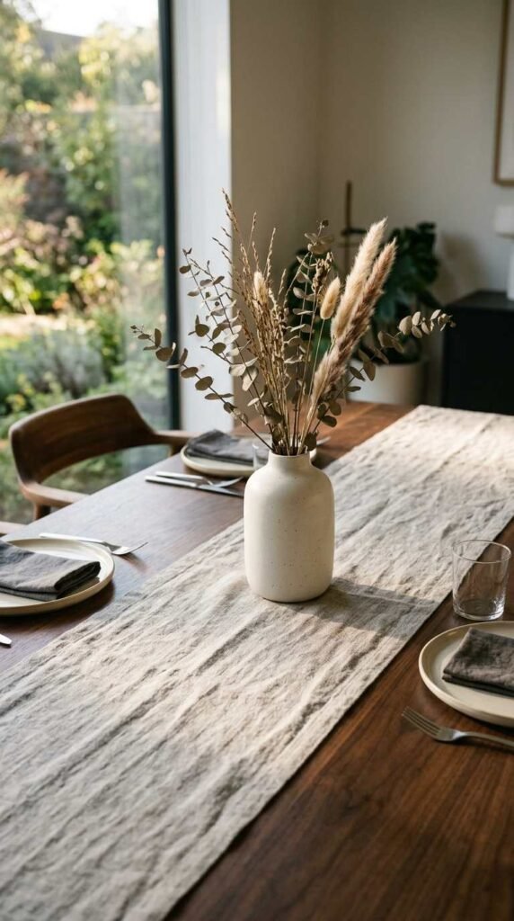 A Minimalist Table Runner