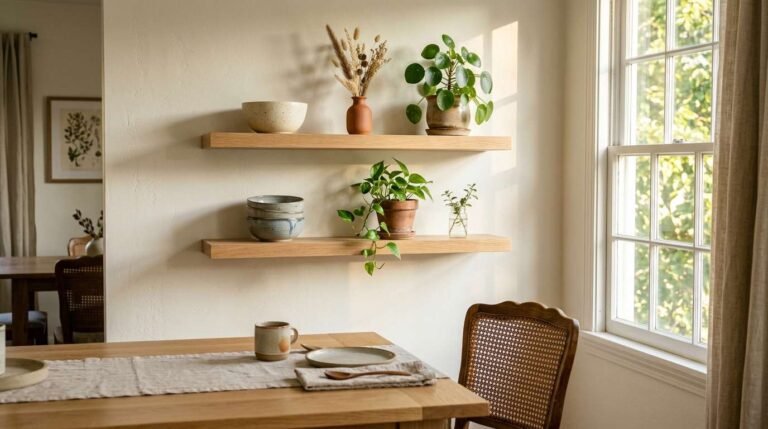 22 Clever Shelf Decor Ideas for Your Dining Room Now Today