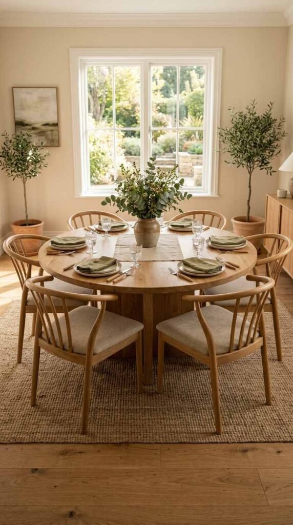 Symmetrical Chair Arrangement
