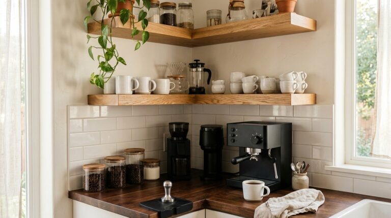 17 Coffee Bar Ideas to Create a Cozy Café Corner at Home