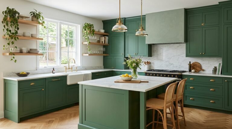 19 Colored Kitchen Cabinets That Will Transform Your Space