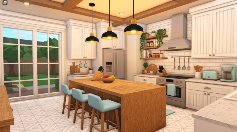 18 Bloxburg Kitchen Ideas to Upgrade Your Next Build