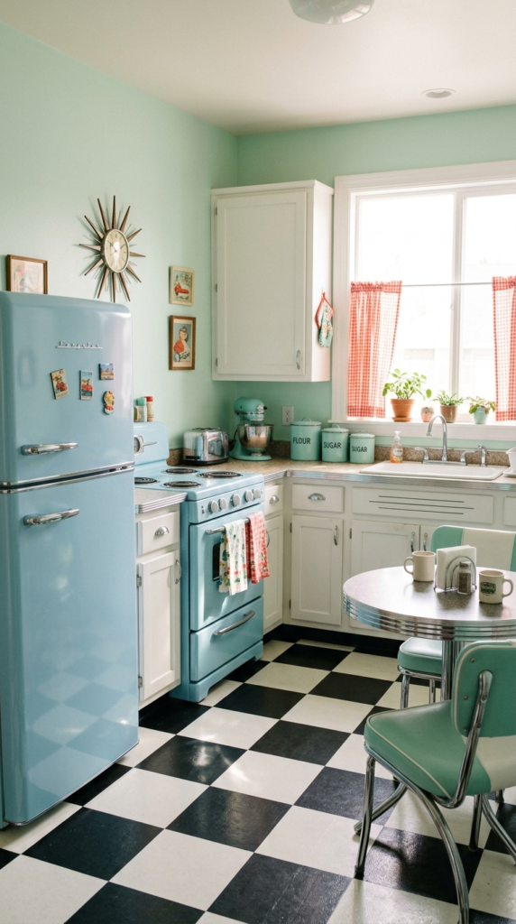 Powder Blue Retro Appliances