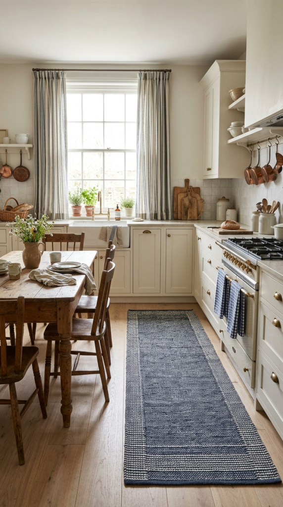 Denim Pantry Door