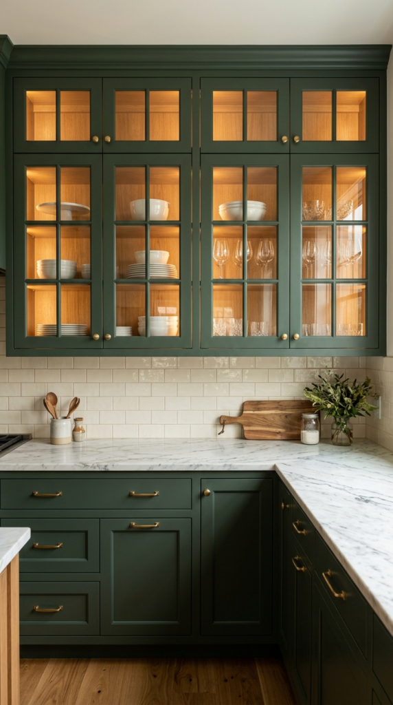 Glass Front Cabinets