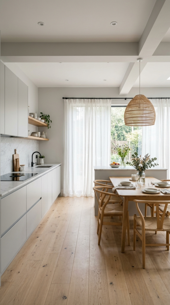 Sheer Linen Panels
