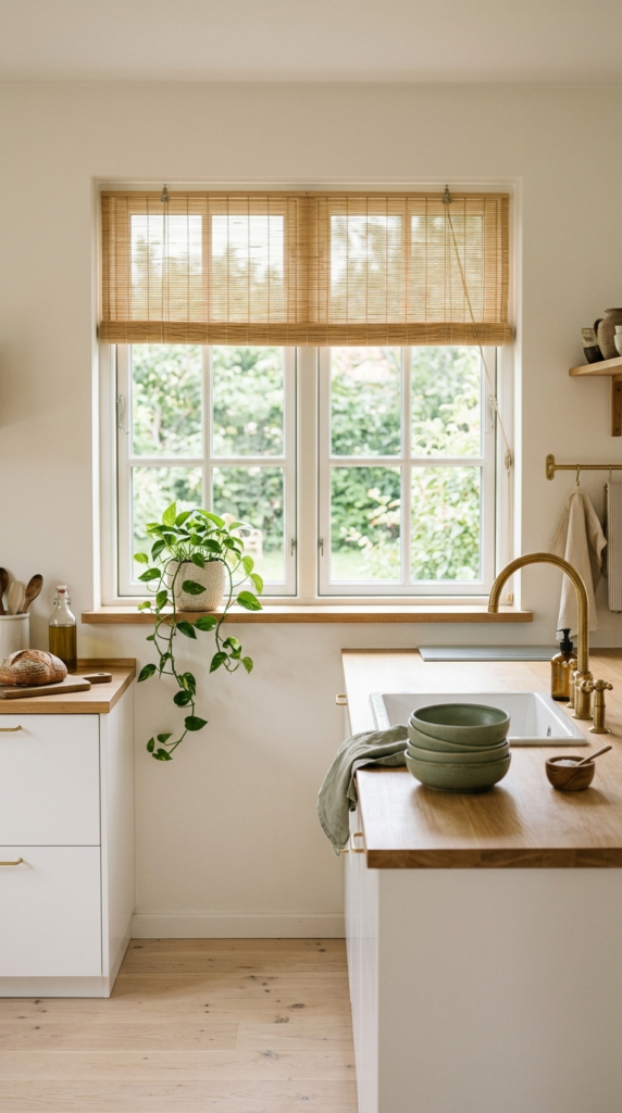 Woven Roman Shades