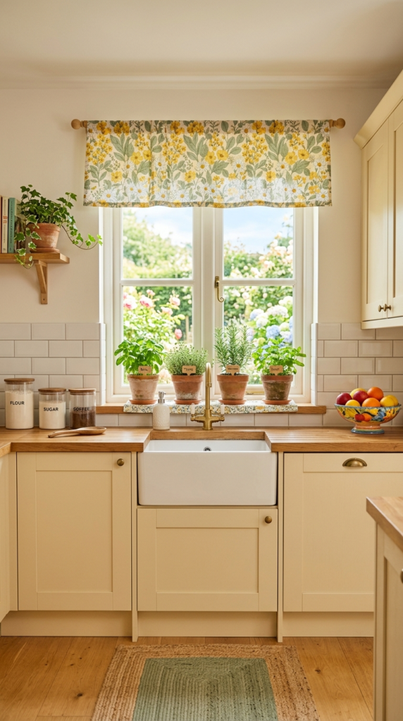 Floral Valance Topper