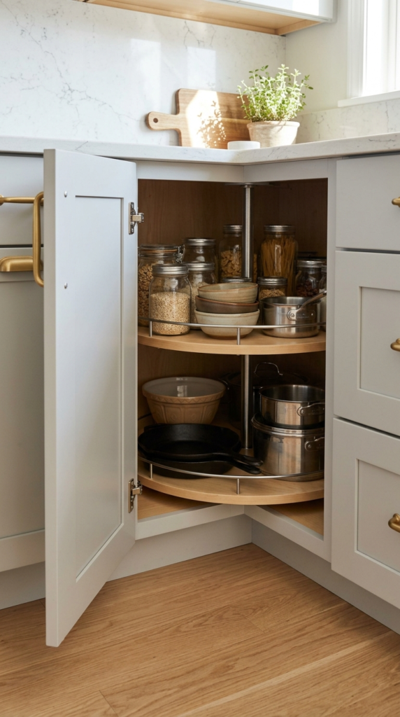 Corner Lazy Susan