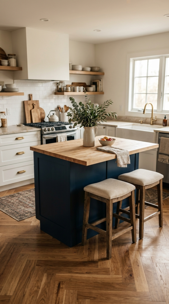 Two Tone Painted Island