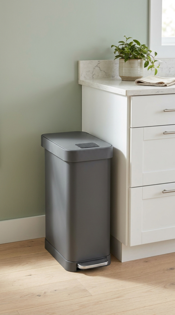 Odor Blocking Lid Bin