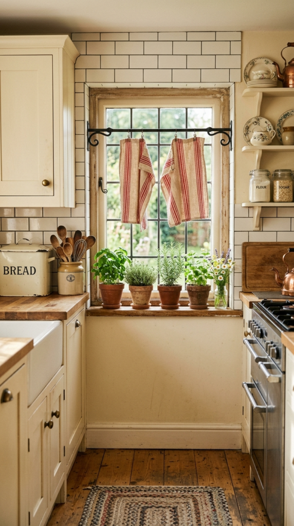 Tea Towel Curtain