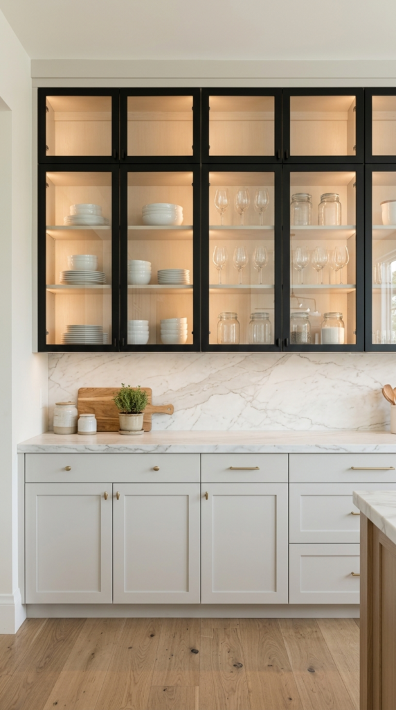 Glass Front Cabinets
