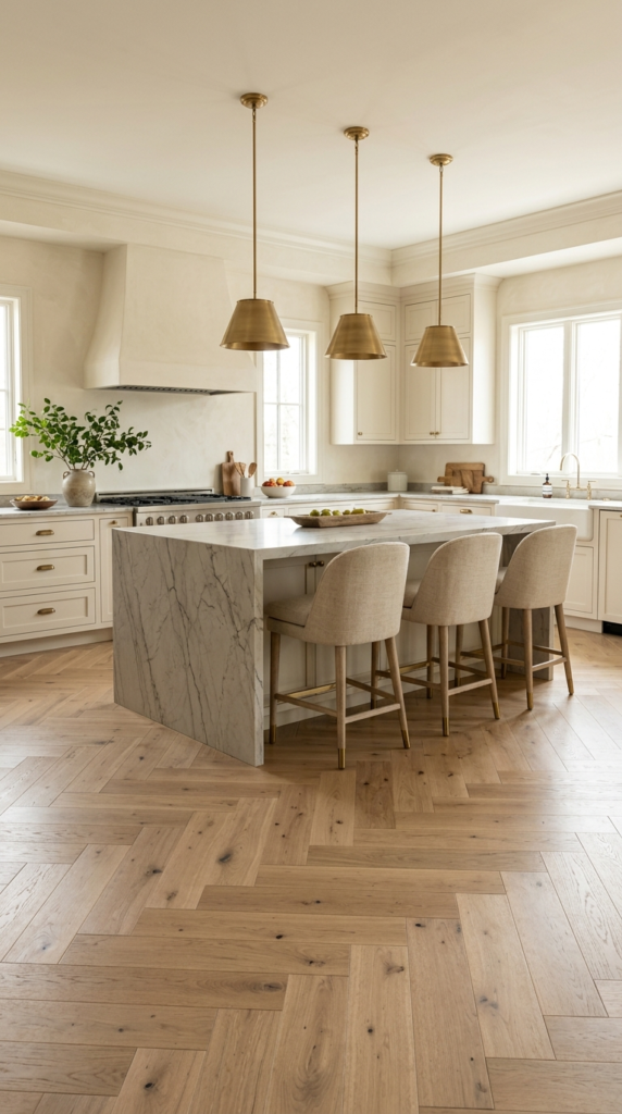 Herringbone Wood Floor