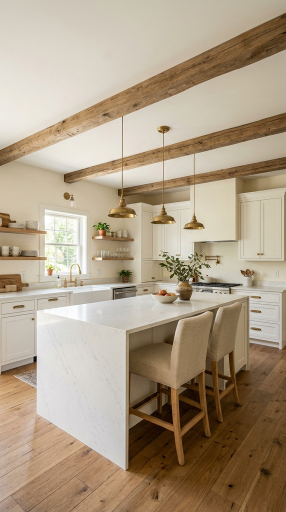 Exposed Wood Beams