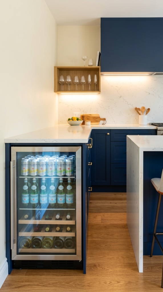 Beverage Fridge Nook
