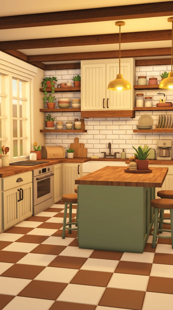 Cozy Cottage Kitchen