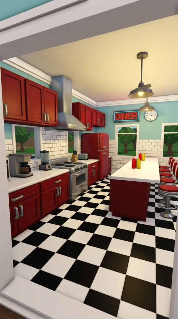Compact Galley Kitchen