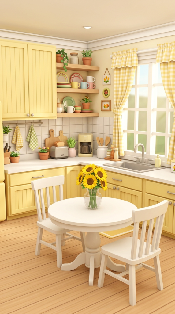Sunny Yellow Kitchen