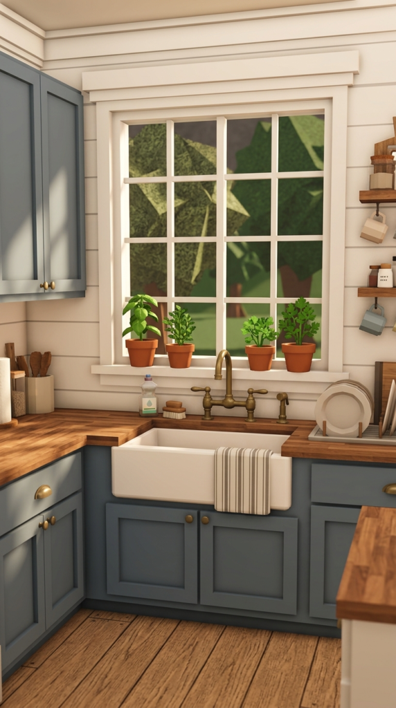 Farmhouse Sink Corner